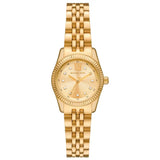 Buy Shop Michael Kors Lexington Analog Gold Dial Gold Steel Strap Watch for Women - MK4741 USA Online