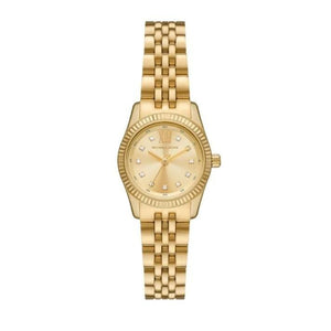 Buy Shop Michael Kors Lexington Analog Gold Dial Gold Steel Strap Watch for Women - MK4741 USA Online