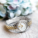Buy Shop Michael Kors Lexington Analog Silver Dial Two Tone Steel Strap Watch for Women - MK4740 USA Online