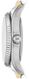 Buy Shop Michael Kors Lexington Analog Silver Dial Two Tone Steel Strap Watch for Women - MK4740 USA Online