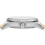 Buy Shop Michael Kors Lexington Analog Silver Dial Two Tone Steel Strap Watch for Women - MK4740 USA Online