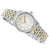Buy Shop Michael Kors Lexington Analog Silver Dial Two Tone Steel Strap Watch for Women - MK4740 USA Online