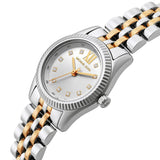 Buy Shop Michael Kors Lexington Analog Silver Dial Two Tone Steel Strap Watch for Women - MK4740 USA Online