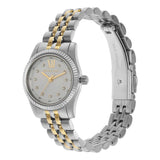 Buy Shop Michael Kors Lexington Analog Silver Dial Two Tone Steel Strap Watch for Women - MK4740 USA Online
