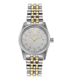 Buy Shop Michael Kors Lexington Analog Silver Dial Two Tone Steel Strap Watch for Women - MK4740 USA Online