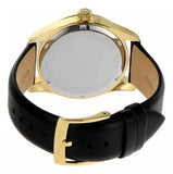 Buy Shop Michael Kors Lexington Black Dial Black Leather Strap Watch For Women - MK4748 USA Online