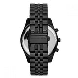 Buy Shop Michael Kors Lexington Chronograph Black Dial Black Steel Strap Watch for Men - MK8320 USA Online