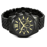 Buy Shop Michael Kors Lexington Chronograph Black Dial Black Steel Strap Watch for Men - MK8603 USA Online