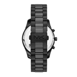 Buy Shop Michael Kors Lexington Chronograph Black Dial Black Steel Strap Watch for Men - MK9154 USA Online