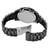 Buy Shop Michael Kors Lexington Chronograph Black Dial Black Steel Strap Watch for Men - MK9154 USA Online