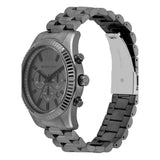 Buy Shop Michael Kors Lexington Chronograph Black Dial Black Steel Strap Watch for Men - MK9154 USA Online