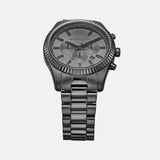 Buy Shop Michael Kors Lexington Chronograph Black Dial Black Steel Strap Watch for Men - MK9154 USA Online