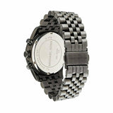 Buy Shop Michael Kors Lexington Chronograph Black Dial Black Steel Strap Watch For Women - MK5709 USA Online