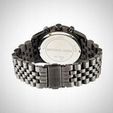 Buy Shop Michael Kors Lexington Chronograph Black Dial Black Steel Strap Watch For Women - MK5709 USA Online