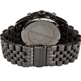 Buy Shop Michael Kors Lexington Chronograph Black Dial Black Steel Strap Watch For Women - MK5709 USA Online