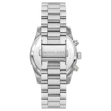 Buy Shop Michael Kors Lexington Chronograph Black Dial Silver Steel Strap Watch For Women - MK7277 USA Online