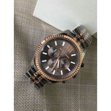 Buy Shop Michael Kors Lexington Chronograph Black Dial Two Tone Steel Strap Watch for Men - MK8561 USA Online