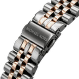 Buy Shop Michael Kors Lexington Chronograph Black Dial Two Tone Steel Strap Watch for Men - MK8561 USA Online