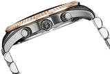 Buy Shop Michael Kors Lexington Chronograph Black Dial Two Tone Steel Strap Watch for Men - MK8561 USA Online