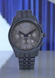 Buy Shop Michael Kors Lexington Chronograph Blue Dial Blue Steel Strap Watch for Men - MK8480 USA Online