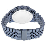 Buy Shop Michael Kors Lexington Chronograph Blue Dial Blue Steel Strap Watch for Men - MK8480 USA Online