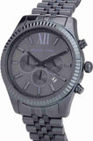 Buy Shop Michael Kors Lexington Chronograph Blue Dial Blue Steel Strap Watch for Men - MK8480 USA Online