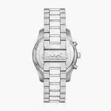 Buy Shop Michael Kors Lexington Chronograph Blue Dial Silver Steel Strap Watch for Men - MK9165 USA Online
