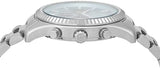 Buy Shop Michael Kors Lexington Chronograph Blue Dial Silver Steel Strap Watch for Men - MK9165 USA Online