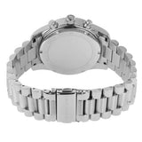 Buy Shop Michael Kors Lexington Chronograph Blue Dial Silver Steel Strap Watch For Women - MK7215 USA Online