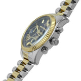 Buy Shop Michael Kors Lexington Chronograph Blue Dial Two Tone Steel Strap Watch For Women - MK7218 USA Online