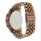 Buy Shop Michael Kors Lexington Chronograph Brown Dial Brown Steel Strap Watch For Men - MK8522 USA Online