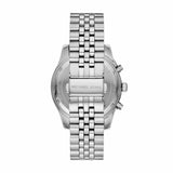 Buy Shop Michael Kors Lexington Chronograph Brown Dial Silver Steel Strap Watch For Men - MK8732 USA Online