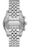 Buy Shop Michael Kors Lexington Chronograph Brown Dial Silver Steel Strap Watch For Men - MK8732 USA Online