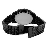 Buy Shop Michael Kors Lexington Chronograph Crystals Silver Dial Black Steel Strap Watch for Men - MK8605 USA Online