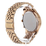 Buy Shop Michael Kors Lexington Chronograph Gold Dial Gold Steel Strap Watch For Men - MK8579 USA Online