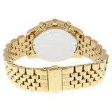 Buy Shop Michael Kors Lexington Chronograph Gold Dial Gold Steel Strap Watch for Women - MK5556 USA Online