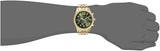 Buy Shop Michael Kors Lexington Chronograph Green Dial Gold Steel Strap Watch for Men - MK8446 USA Online