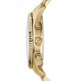 Buy Shop Michael Kors Lexington Chronograph Green Dial Gold Steel Strap Watch for Men - MK8446 USA Online