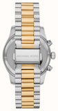 Buy Shop Michael Kors Lexington Chronograph Green Dial Two Tone Steel Strap Watch For Women - MK7303 USA Online
