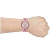 Buy Shop Michael Kors Lexington Chronograph Pink Dial Pink Steel Strap Watch for Women - MK8792 USA Online