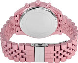 Buy Shop Michael Kors Lexington Chronograph Pink Dial Pink Steel Strap Watch for Women - MK8792 USA Online