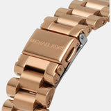 Buy Shop Michael Kors Lexington Chronograph Rose Gold Dial Rose Gold Steel Strap Watch for Women - MK7242 USA Online