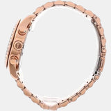 Buy Shop Michael Kors Lexington Chronograph Rose Gold Dial Rose Gold Steel Strap Watch for Women - MK7242 USA Online
