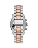 Buy Shop Michael Kors Lexington Chronograph Rose Gold Dial Two Tone Steel Strap Watch For Women - MK7219 USA Online