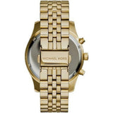 Buy Shop Michael Kors Lexington Crystals Gold Dial Gold Steel Strap Watch for Men - MK8494 USA Online