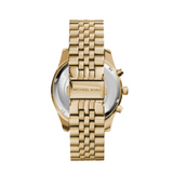Buy Shop Michael Kors Lexington Gold Dial Gold Steel Strap Watch for Women - MK6473 USA Online