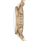 Buy Shop Michael Kors Lexington Gold Dial Gold Steel Strap Watch for Women - MK6473 USA Online