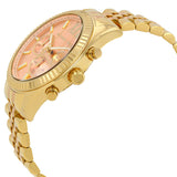 Buy Shop Michael Kors Lexington Gold Dial Gold Steel Strap Watch for Women - MK6473 USA Online