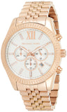Buy Shop Michael Kors Lexington Gold Dial Gold Steel Strap Watch for Women - MK6473 USA Online