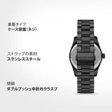 Buy Shop Michael Kors Lexington Lux Black Dial Black Steel Strap Watch For Women - MK7442 USA Online